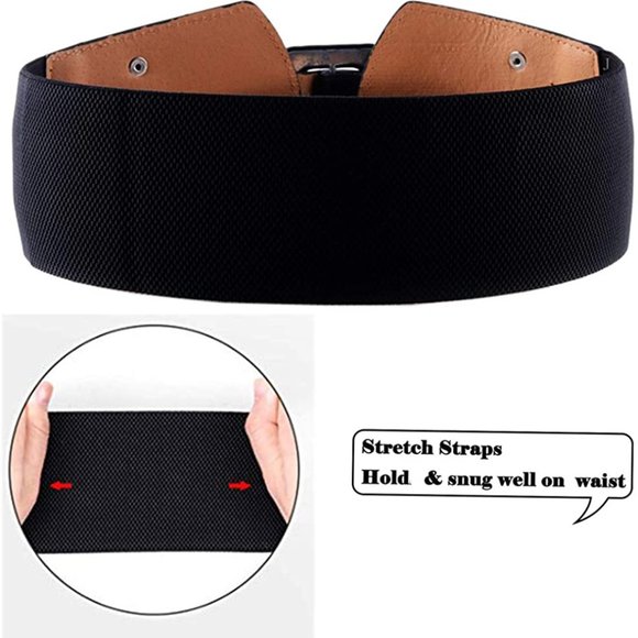 Women\'s Stretchy Belt for Dresses Jumpsuit Coat